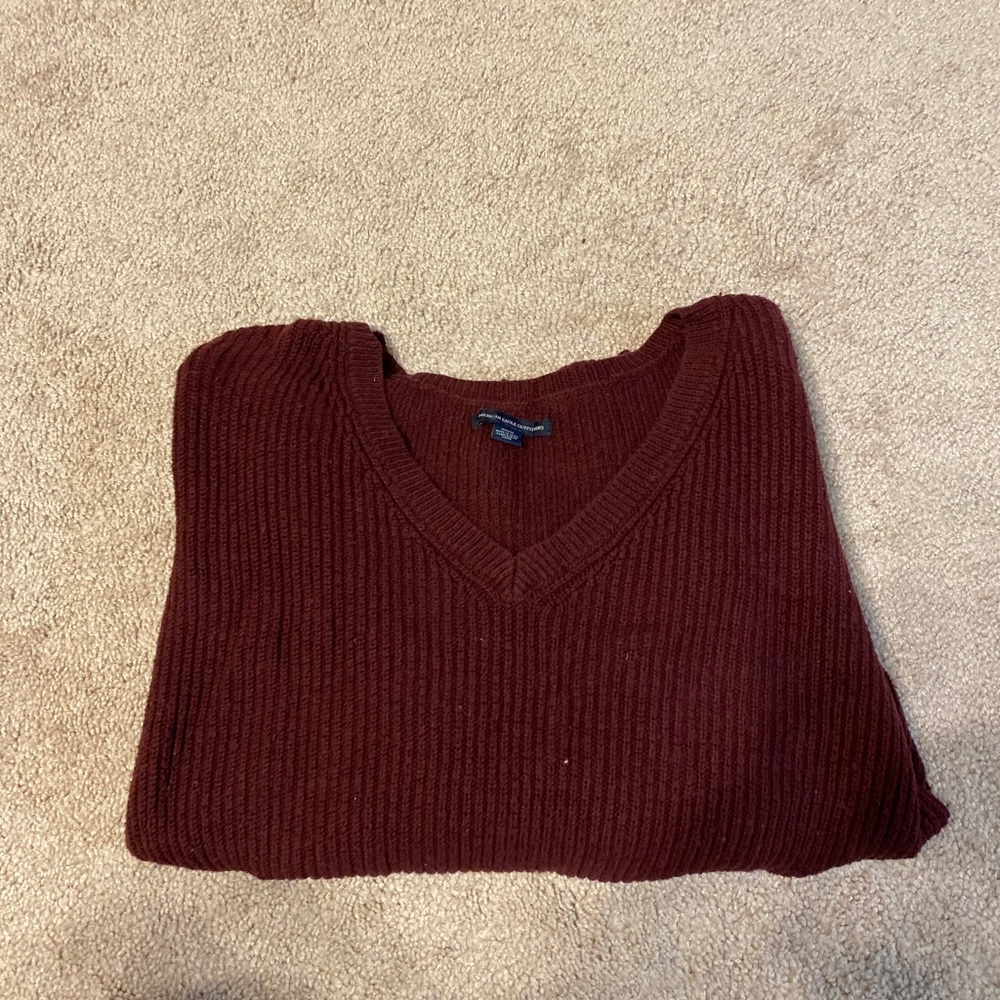 Burgundy Sweater